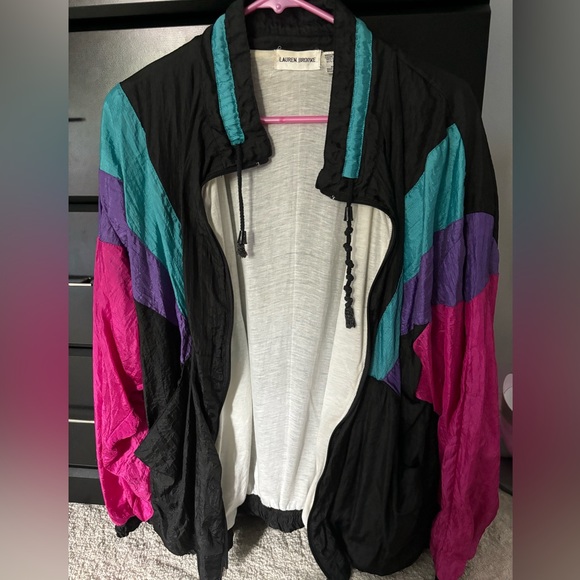 Lauren Brooke Vintage 90s Windbreaker - Picture 1 of 3